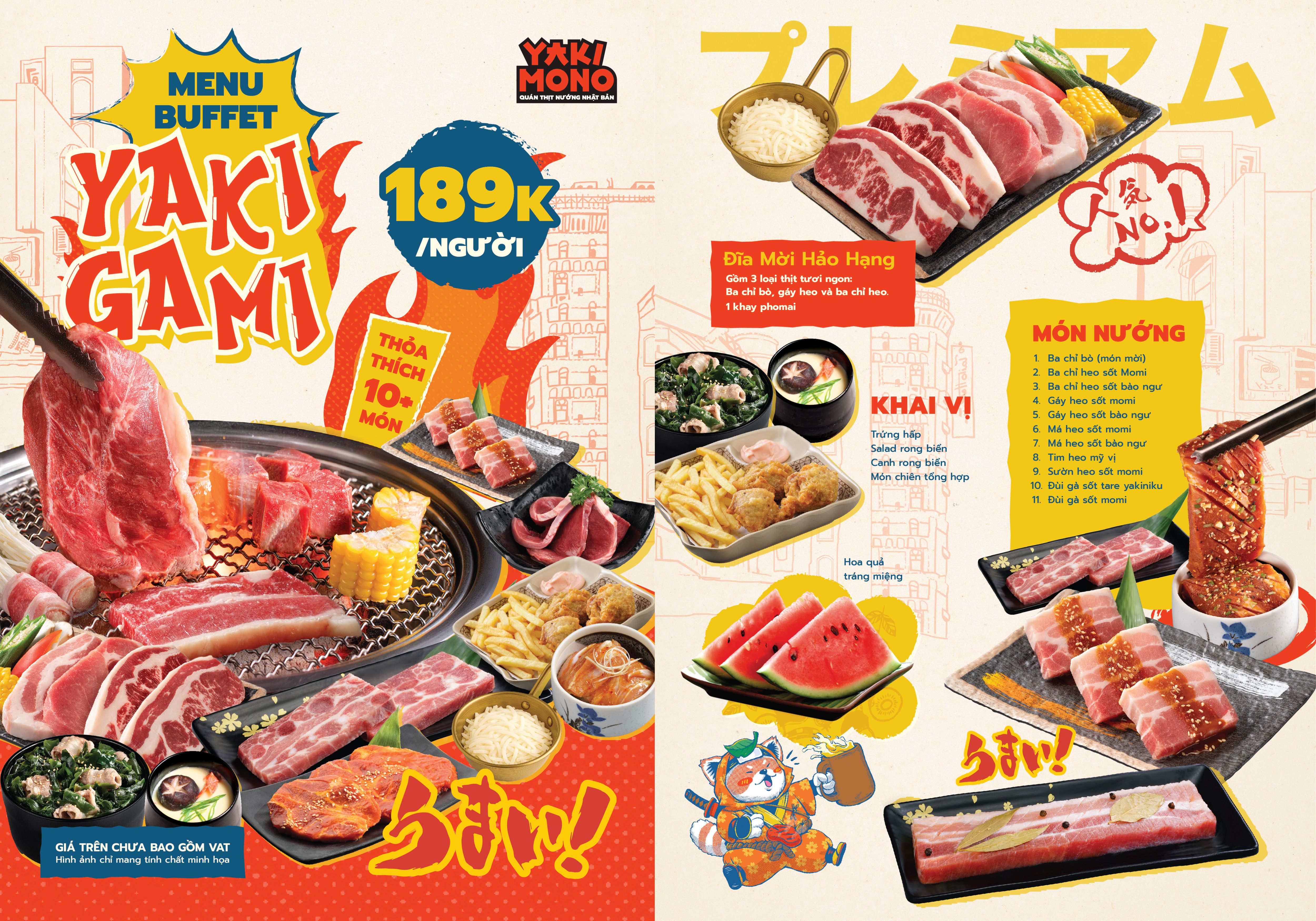 Menu online
