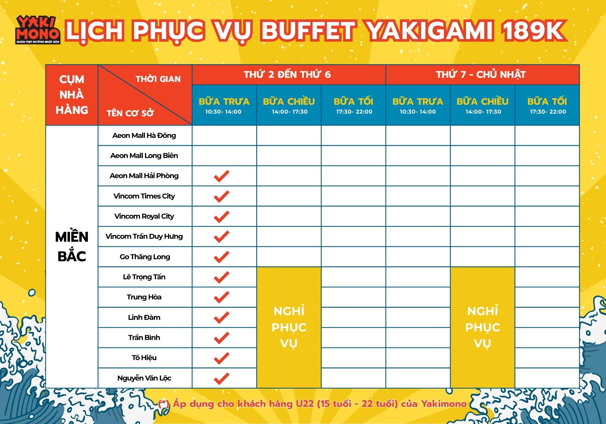 Menu online