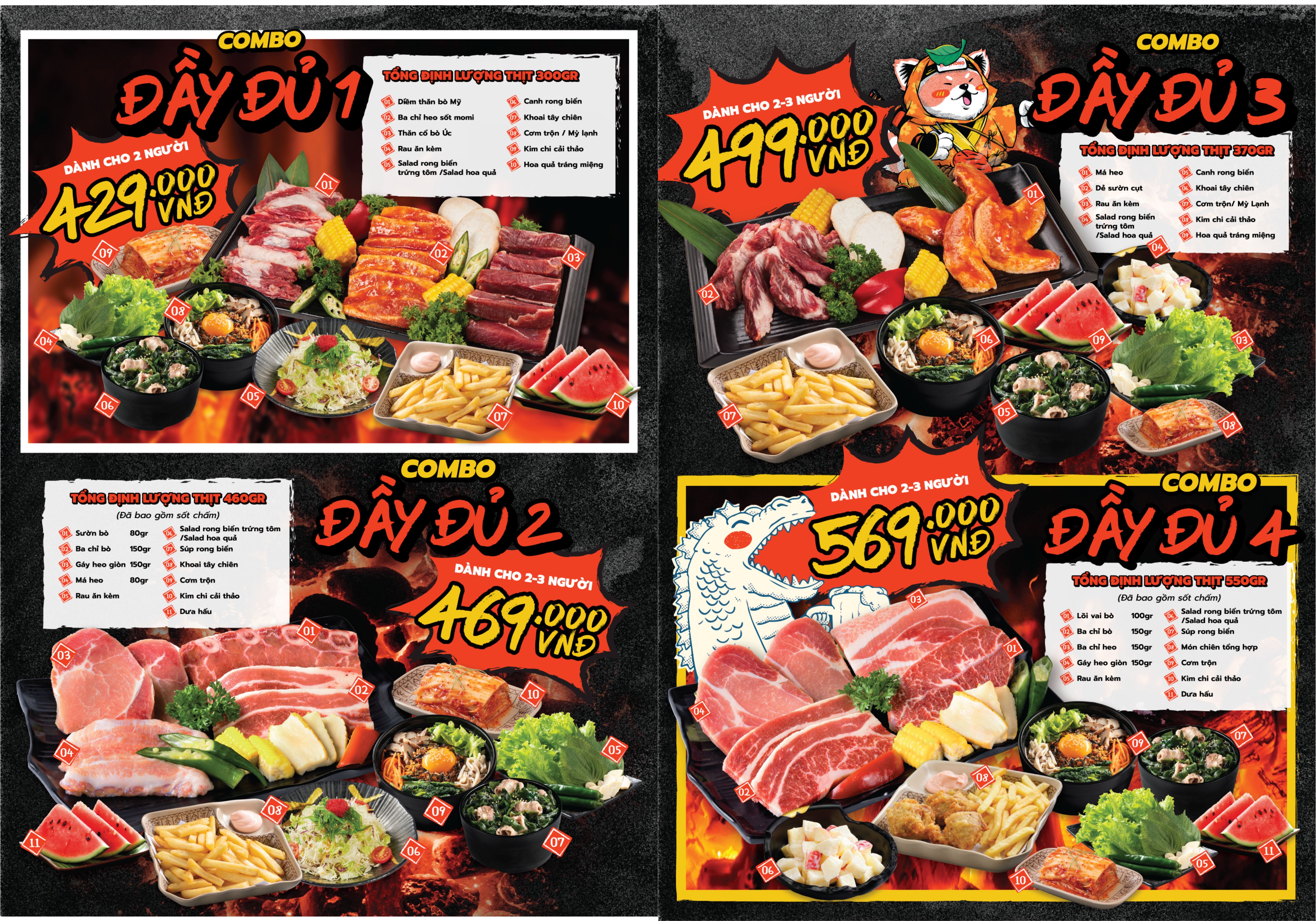 Menu online